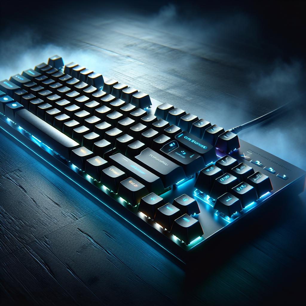 ¿Qué es un teclado mecánico híbrido para juegos?